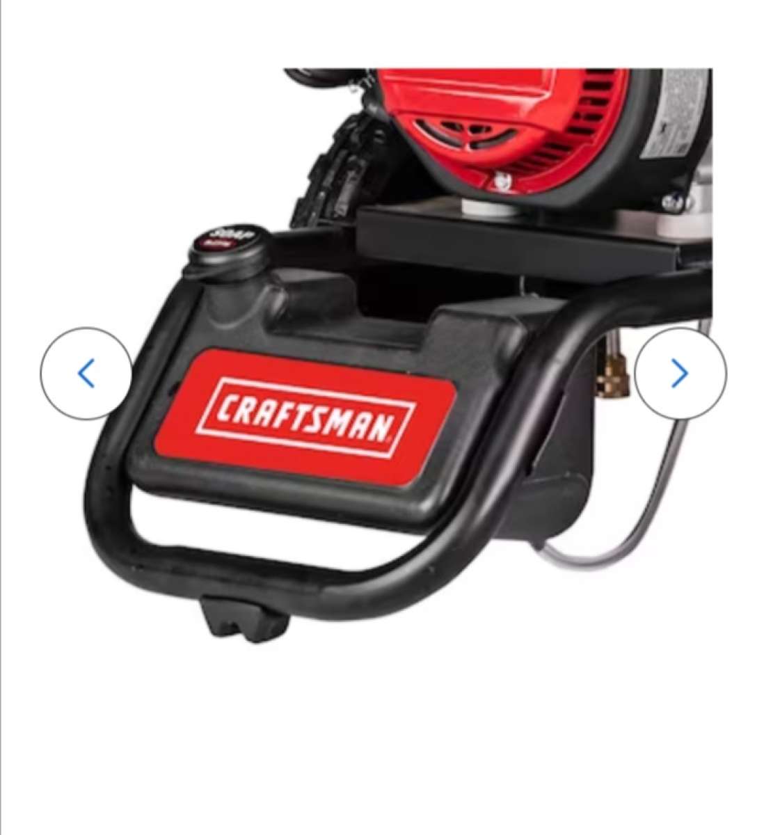 CRAFTSMAN 3400 PSI 24Gallons Cold Water Gas Pressure Washer