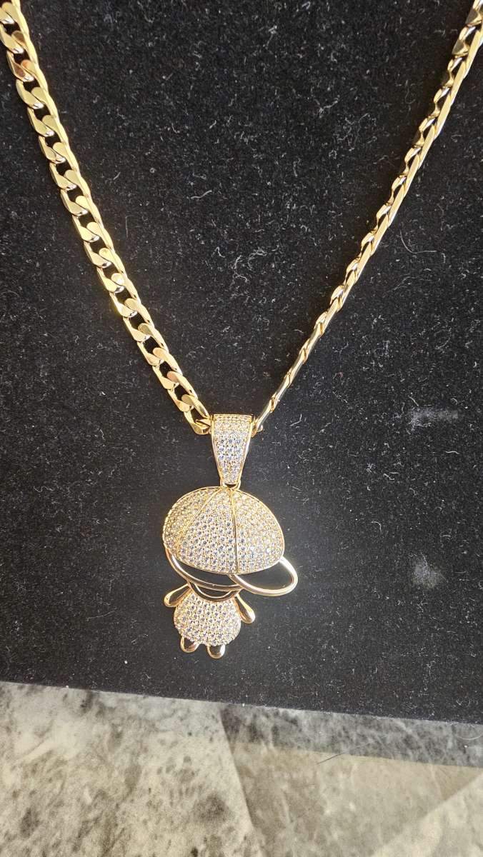 neckless with pedant 60 cm