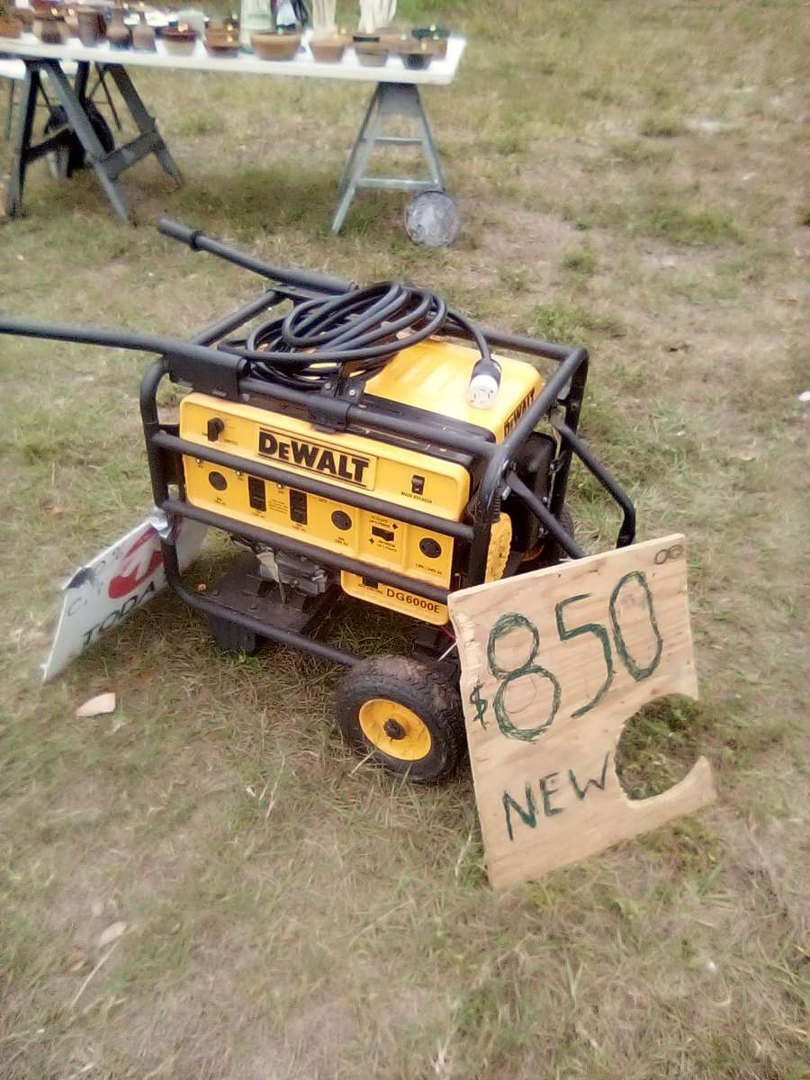 DeWalt DG 6000e fully functioning never used generator