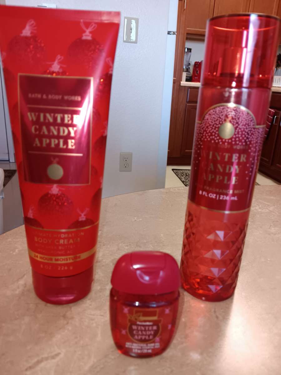 Winter candy apple