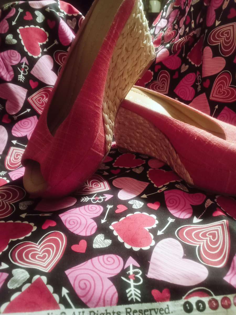 Pink Wedges