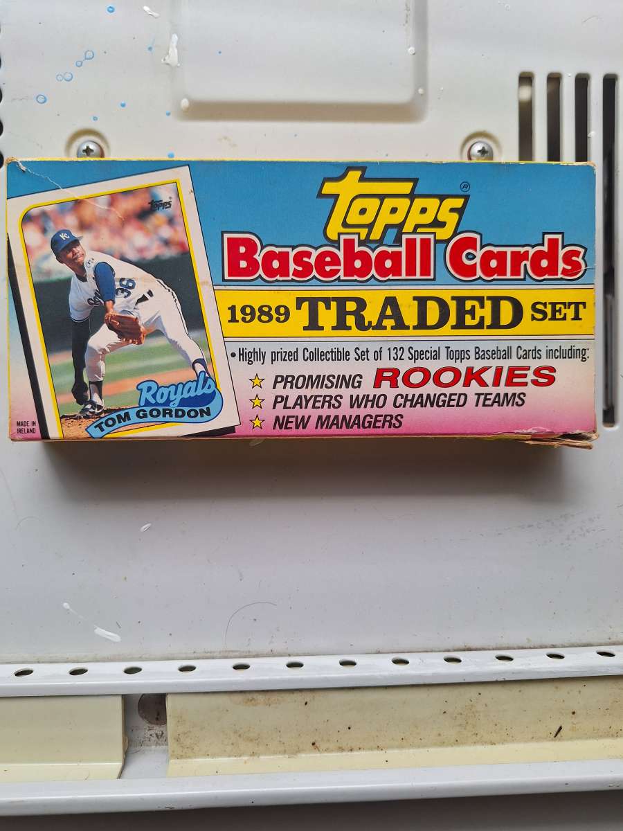 topps 1989 set never been taken out 3 boxes either