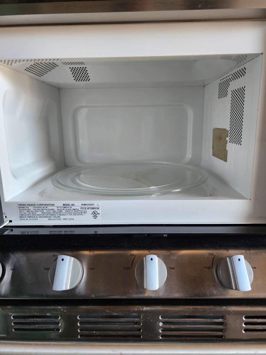 VIKING OVER THE RANGE MICROWAVE
