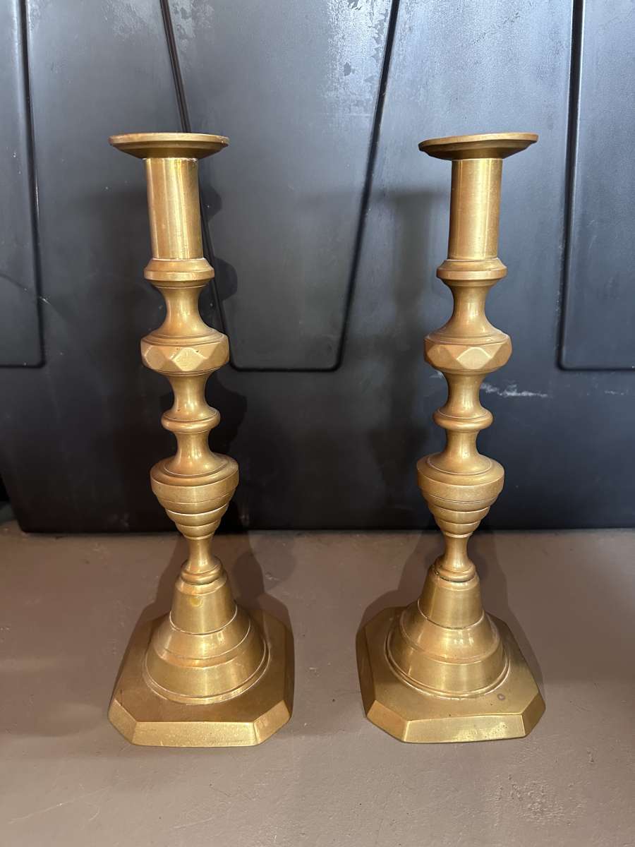 Brass candle holder