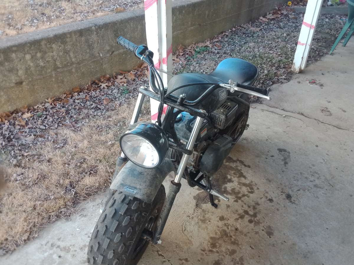 off road 196cc gas running Coleman  C T 200 mini bike