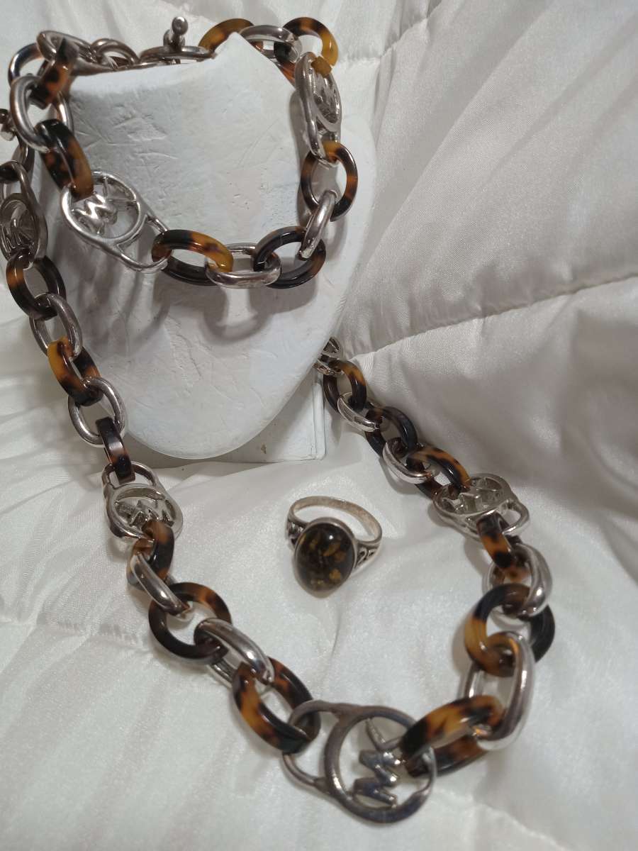 Michael Kors tortoise shell jewelry