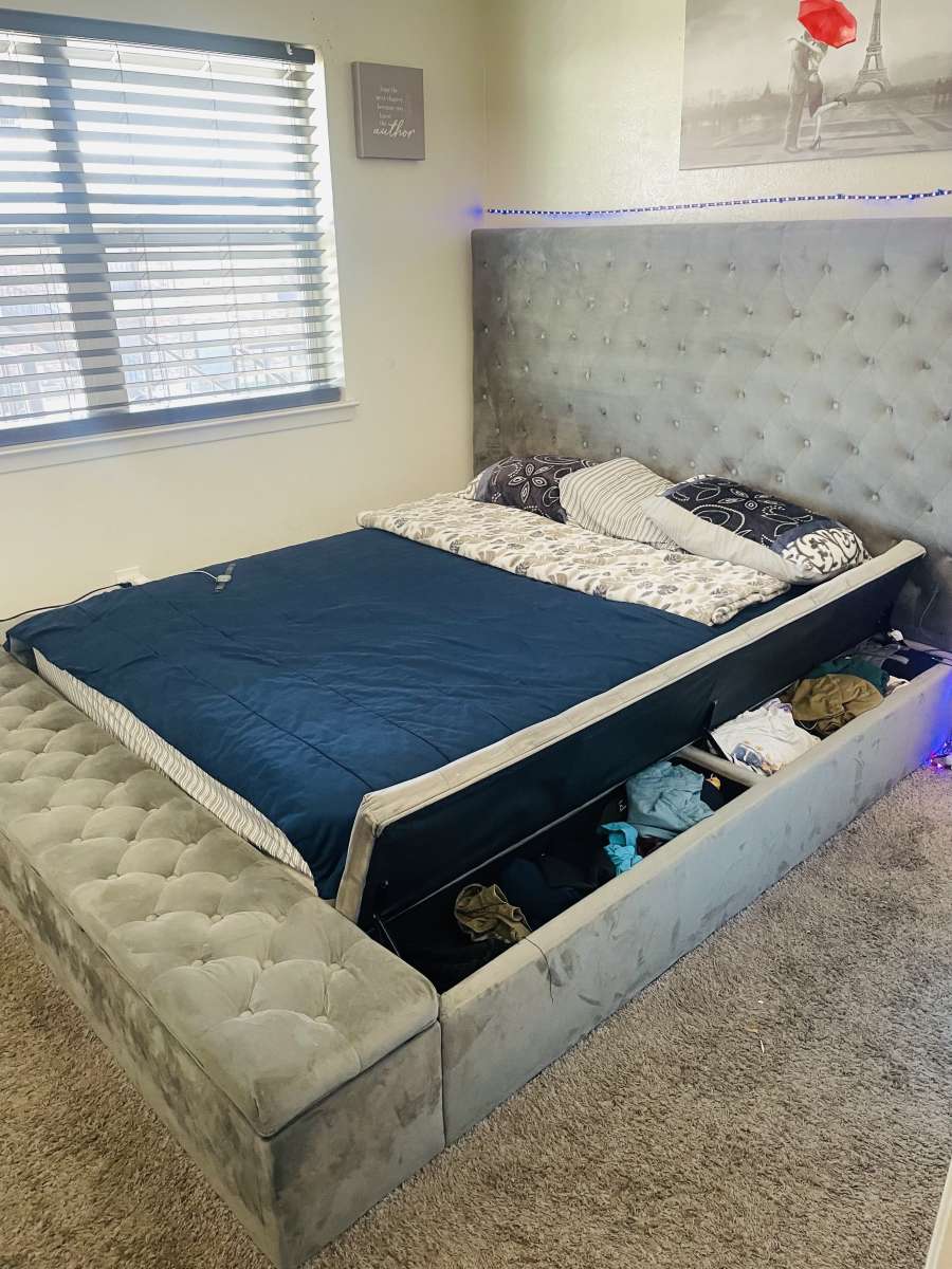 Queen bed frame