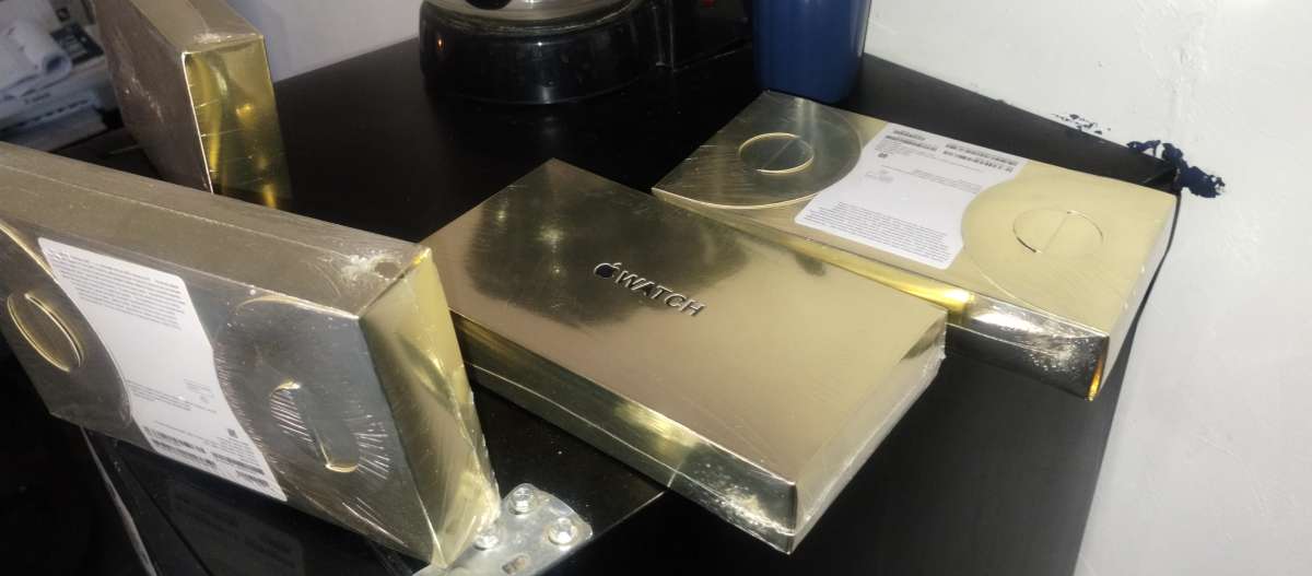 Apple Ultra 2 Gold Edition smart watches 4 left