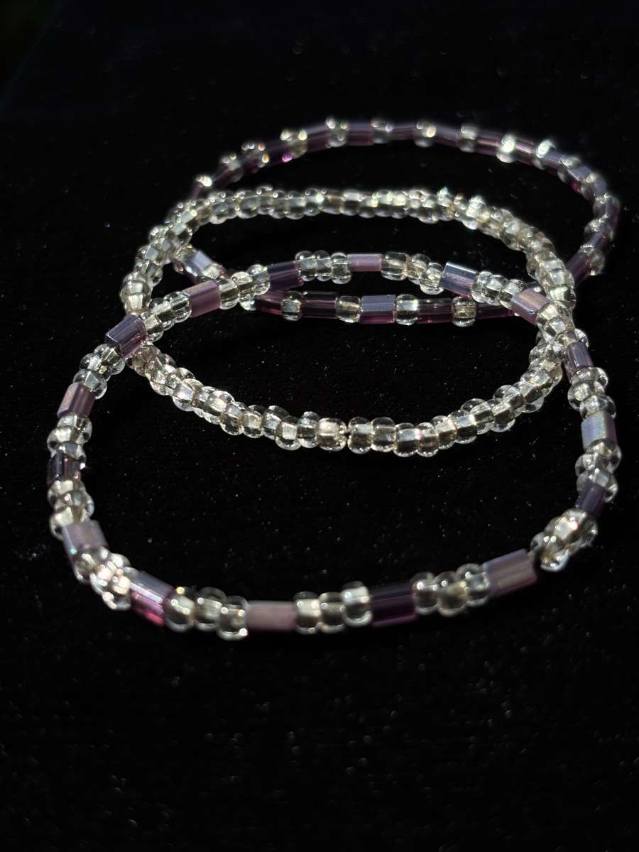 set of 3 stretch bracelets
