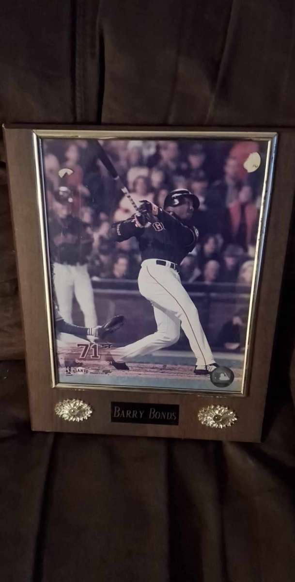 Barry bonds wall plague