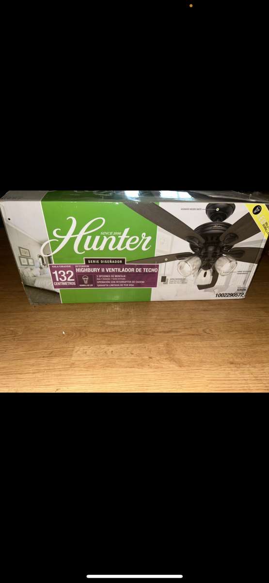 Hunter ceiling fan