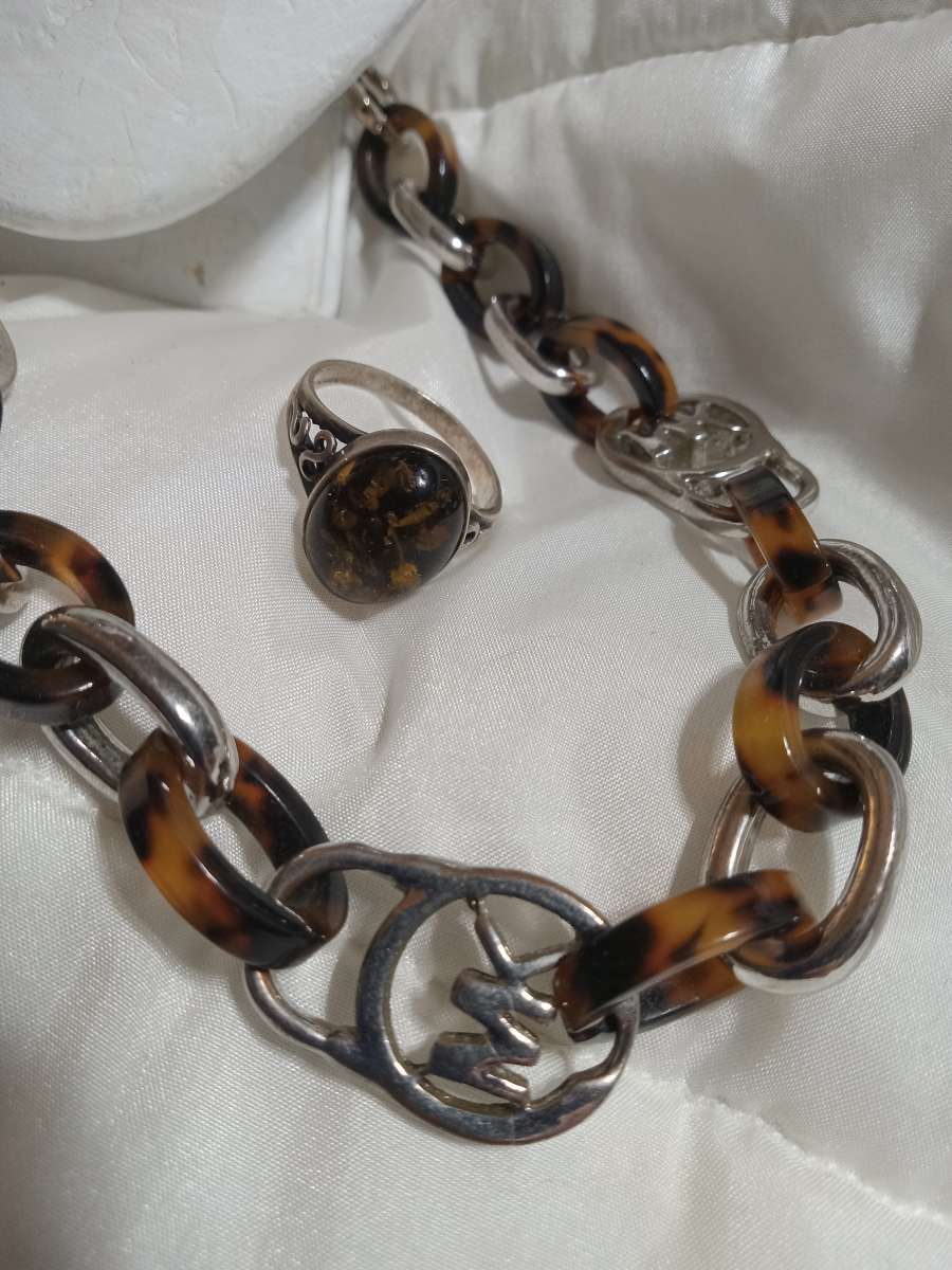 Michael Kors tortoise shell jewelry