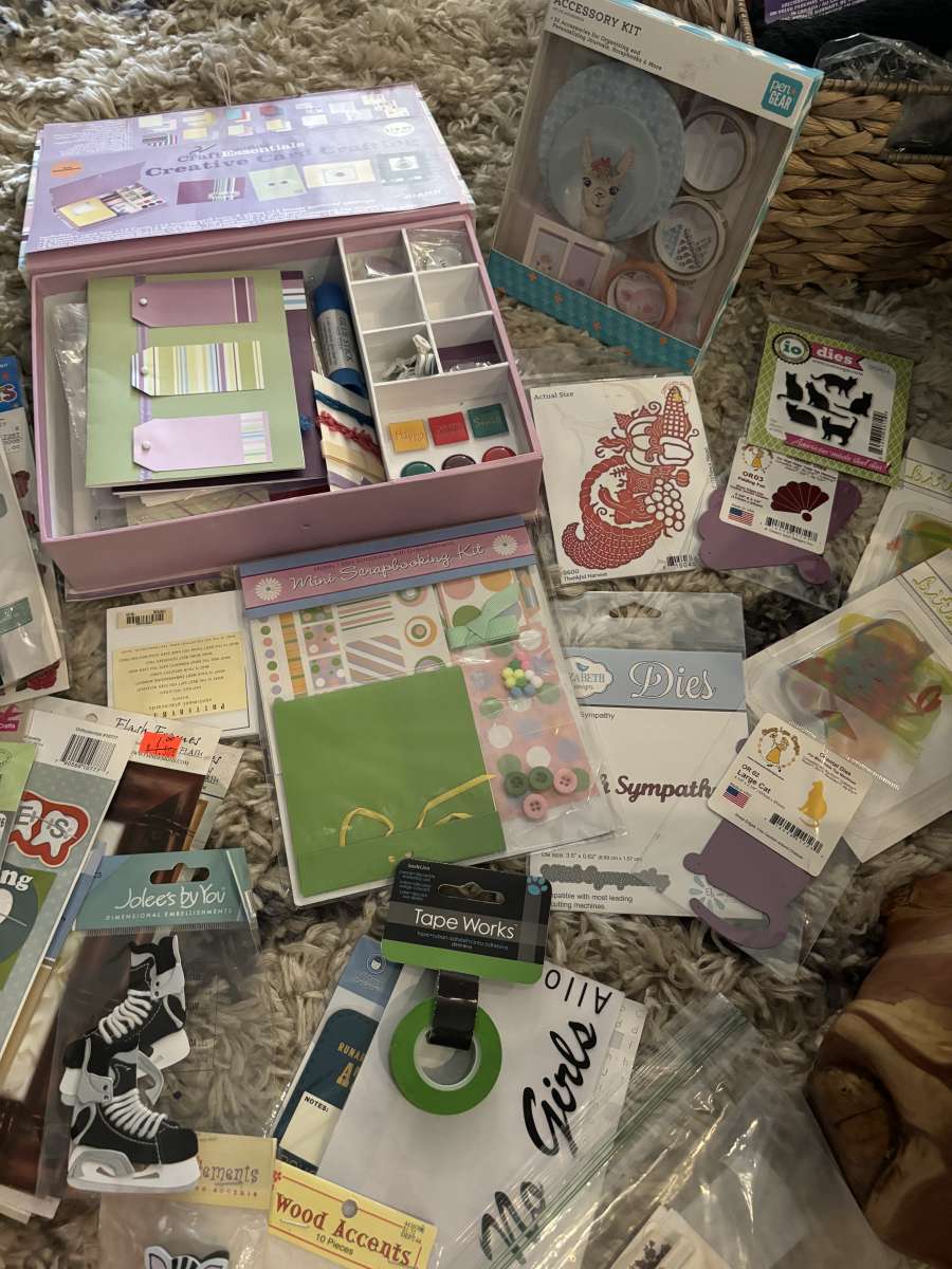 scrapbooking supplies