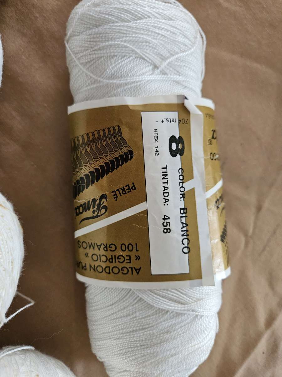 lot of crochet Thread 100 percent cotton