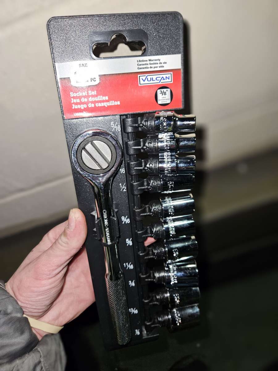 11pc Socket set