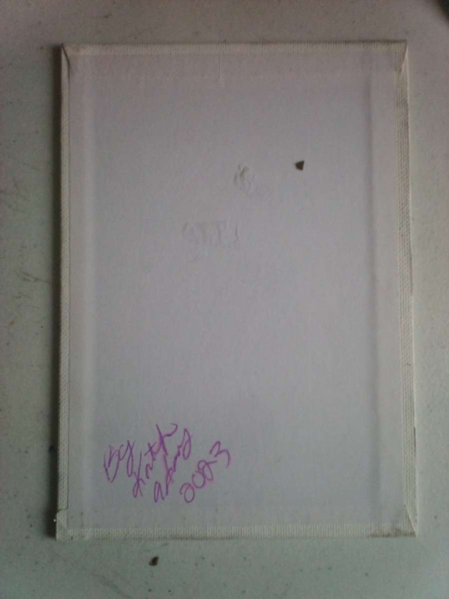 charcoal canvas drawing