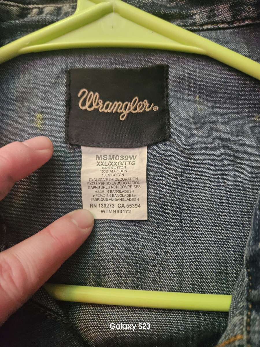 GRATEFUL DEAD Jean jacket 2xl