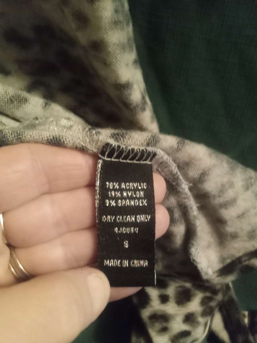 Cecico Small Leopard Print Shrug Cardigan