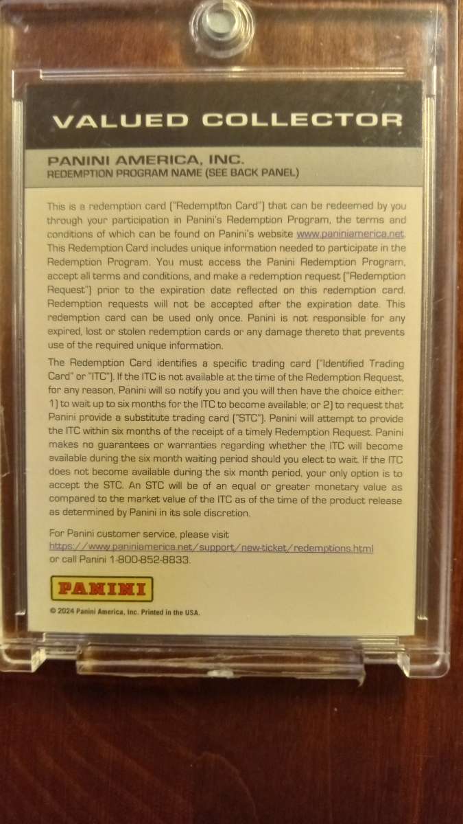 2023 Donruss Brandin Podziemski signature series card