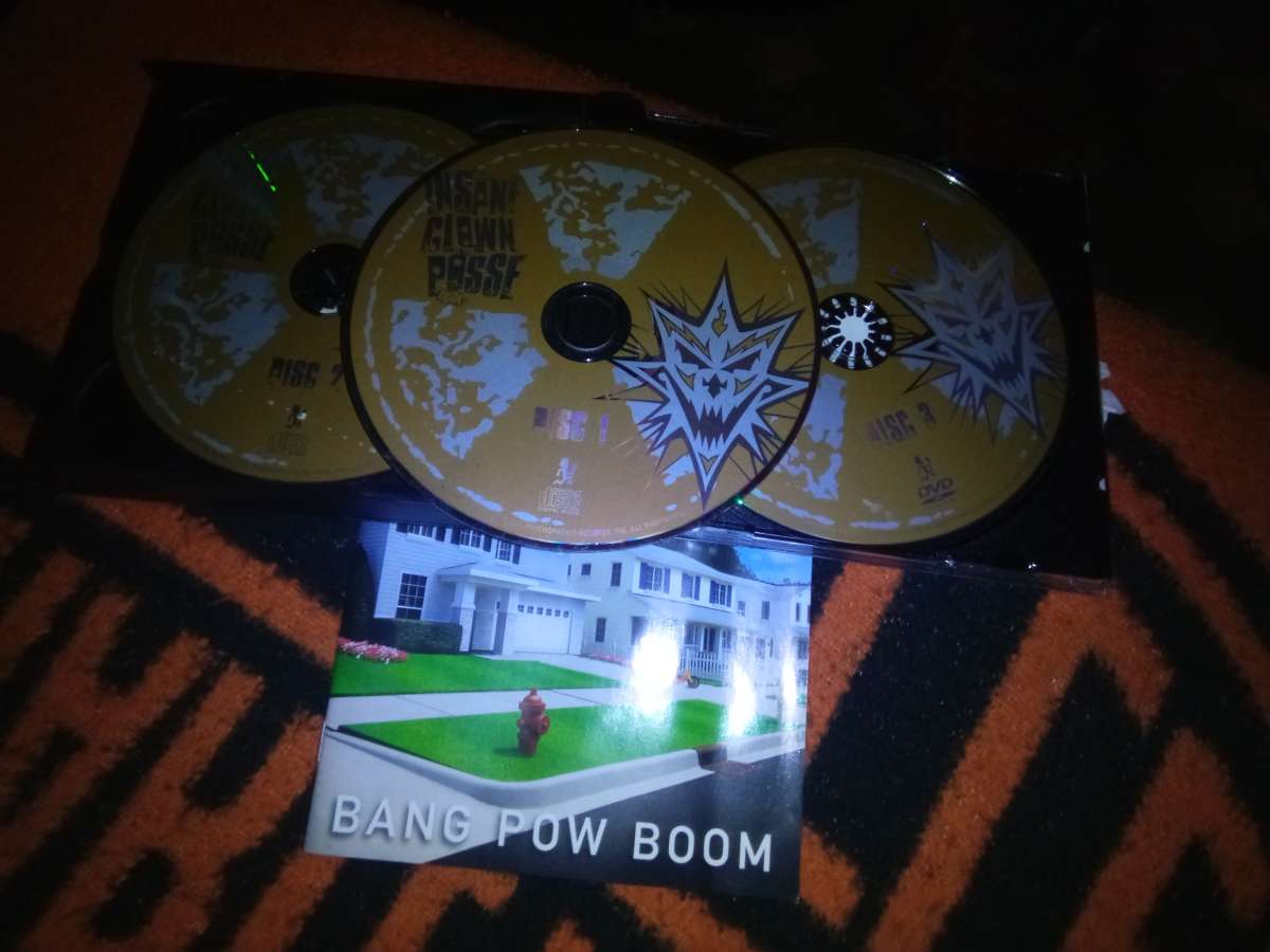 A total collection of Insane Clown Posse CDs including box s