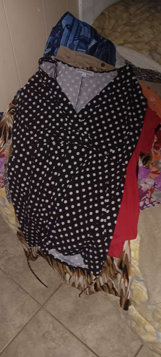 Womans large shirts 2 dollars each