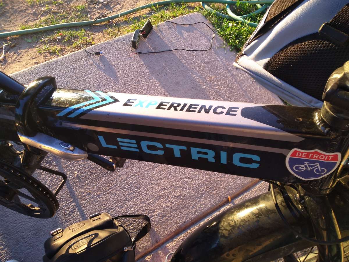 electric  fold up bike