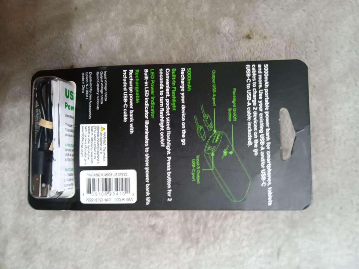 Chargers Portable x4