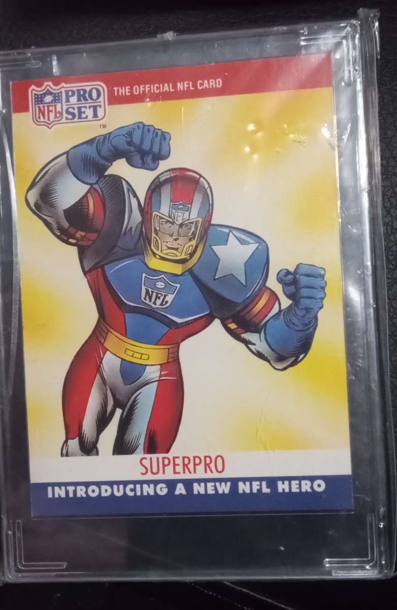 NFL ROOKIE SUPER HERO CARD
