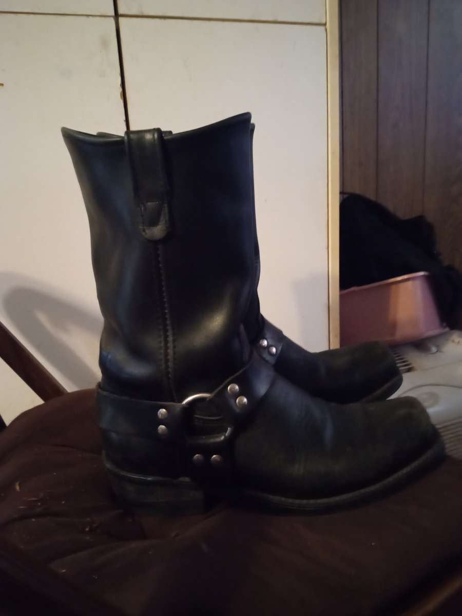 size 10 biker boots