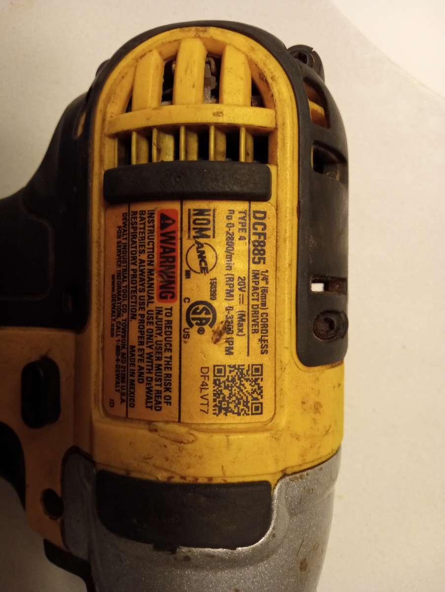 DeWalt impact driver and saw