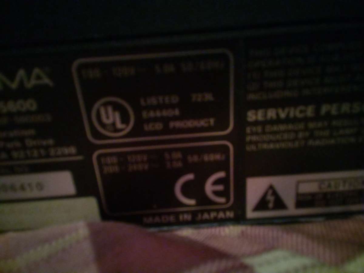 proxima desktop projector 5600