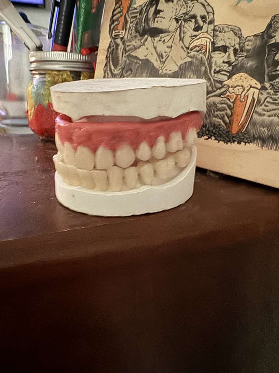 Unused Custom Designed Universal Unisex Dentures