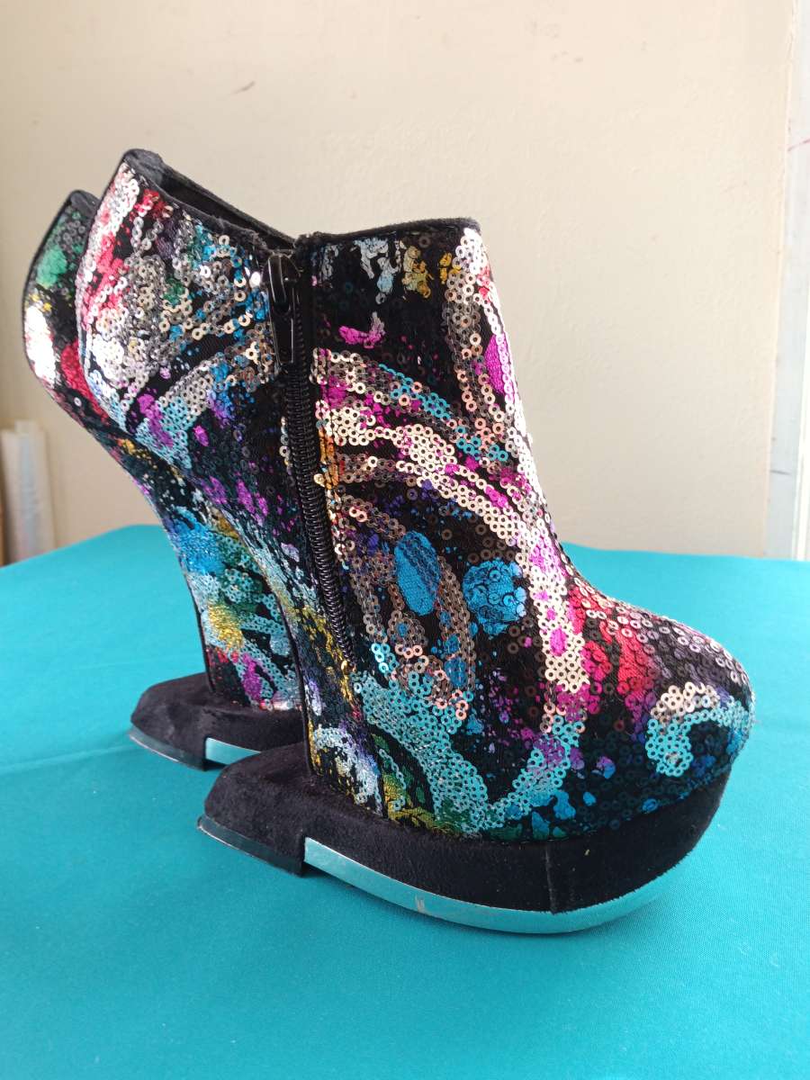 privileged rainbow shoes