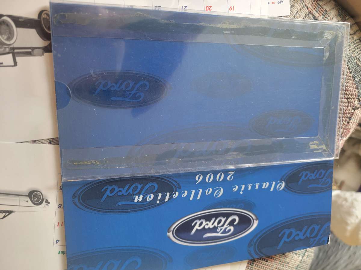Ford motors classic collections 2006 AD calander