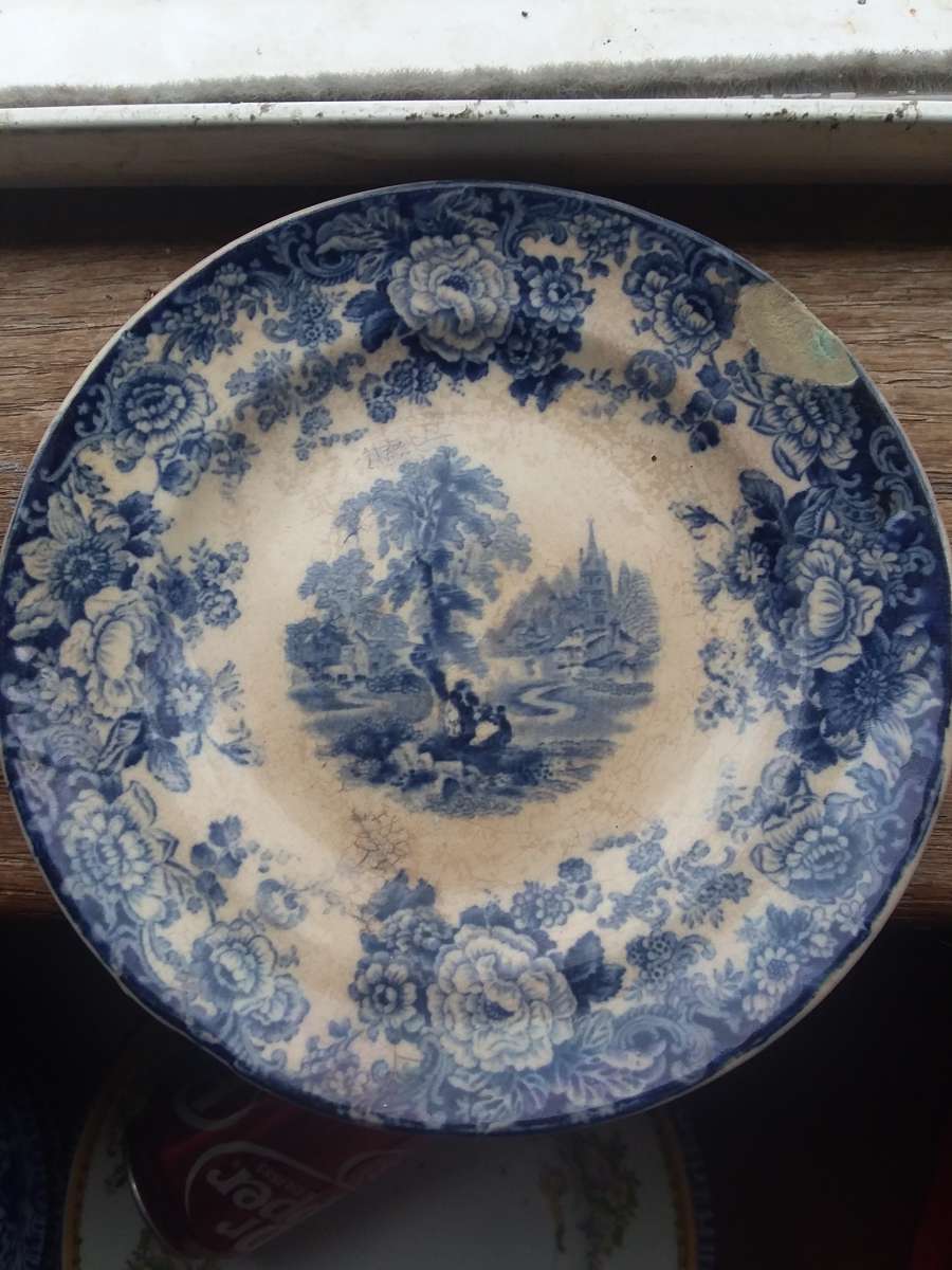 antique plate