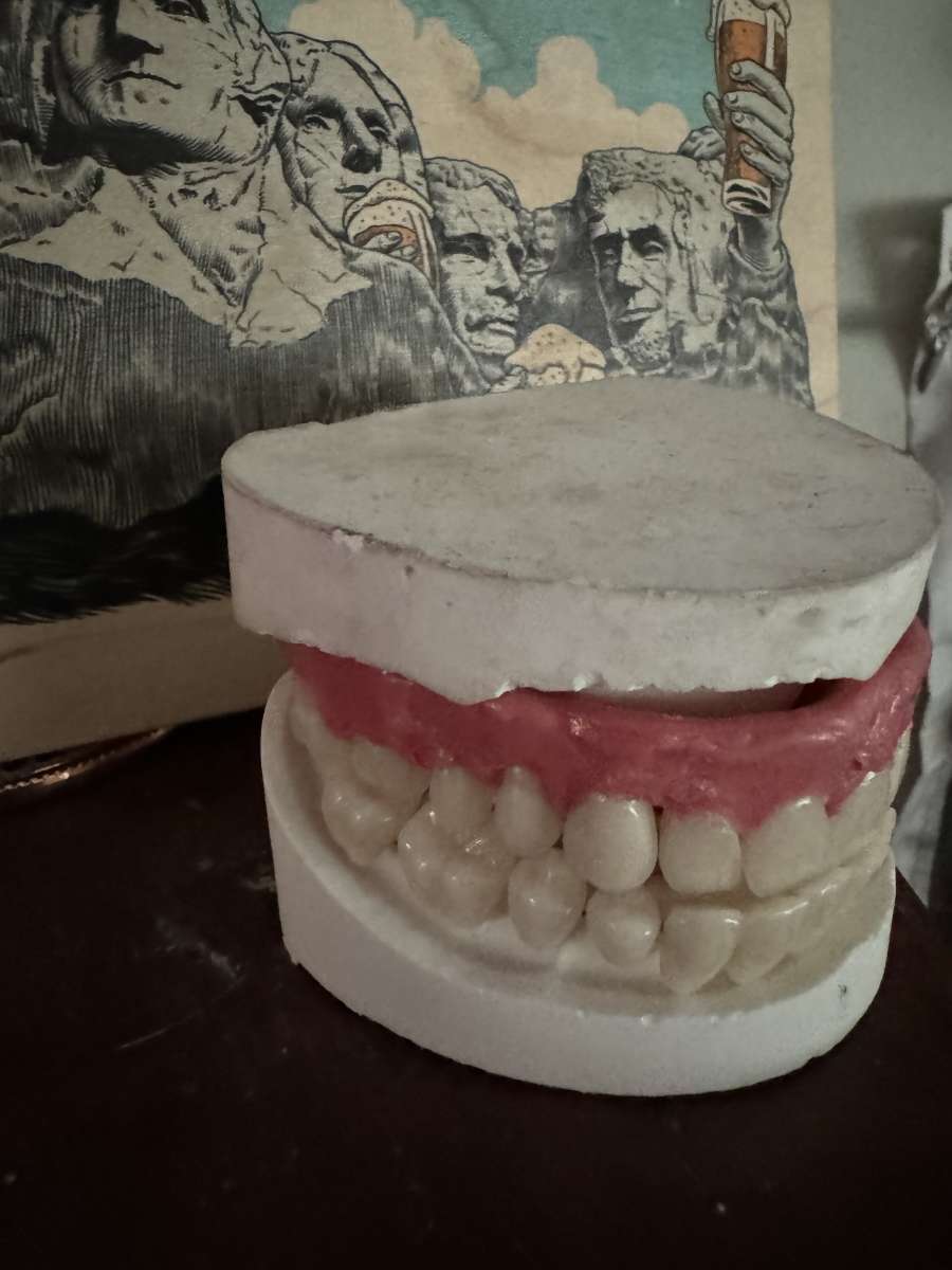 Unused Custom Designed Universal Unisex Dentures