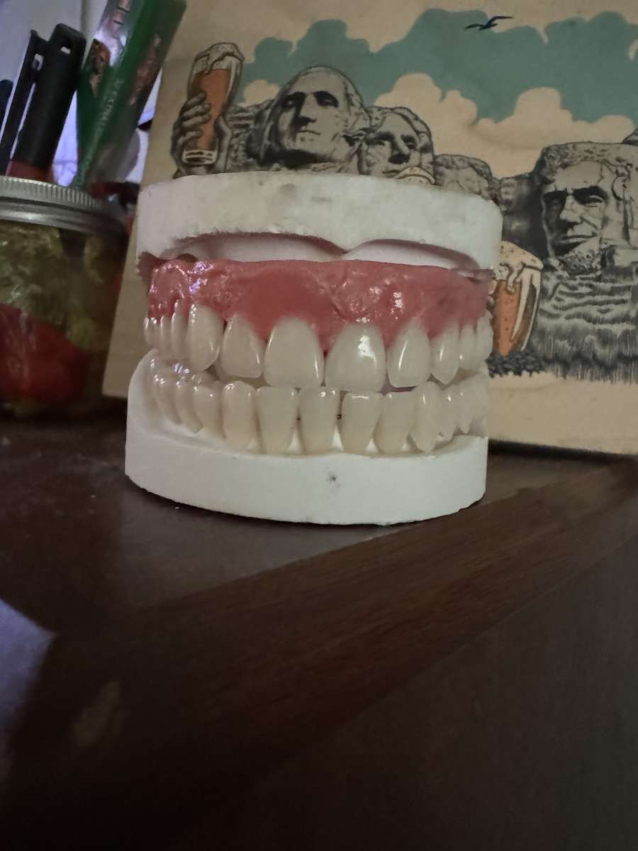 Unused Custom Designed Universal Unisex Dentures