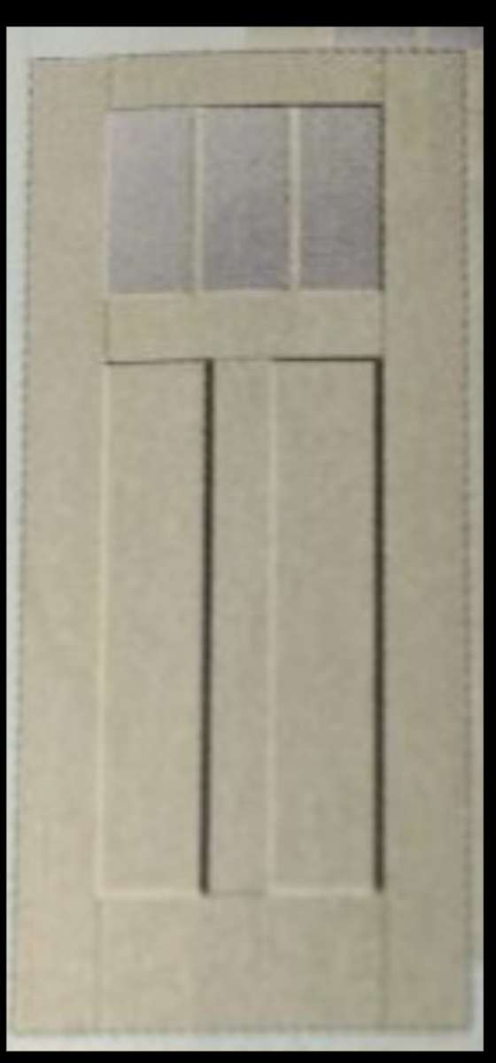 New Craftsman Exterior Door in Box