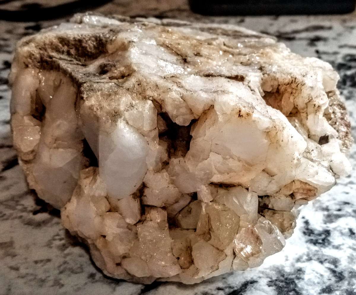 Large Quartz Crystal