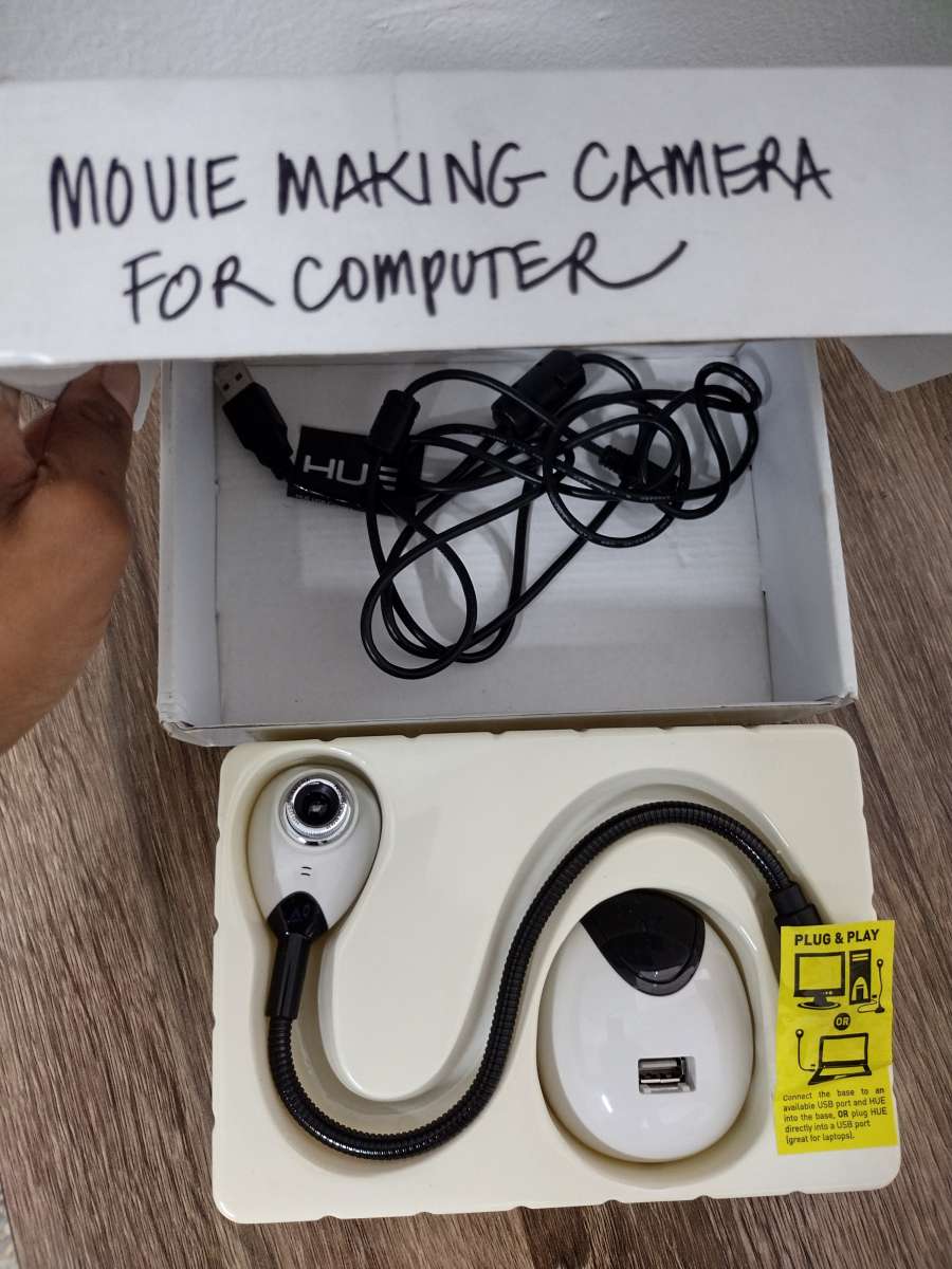 HUE HD Portable USB Camera WHITE