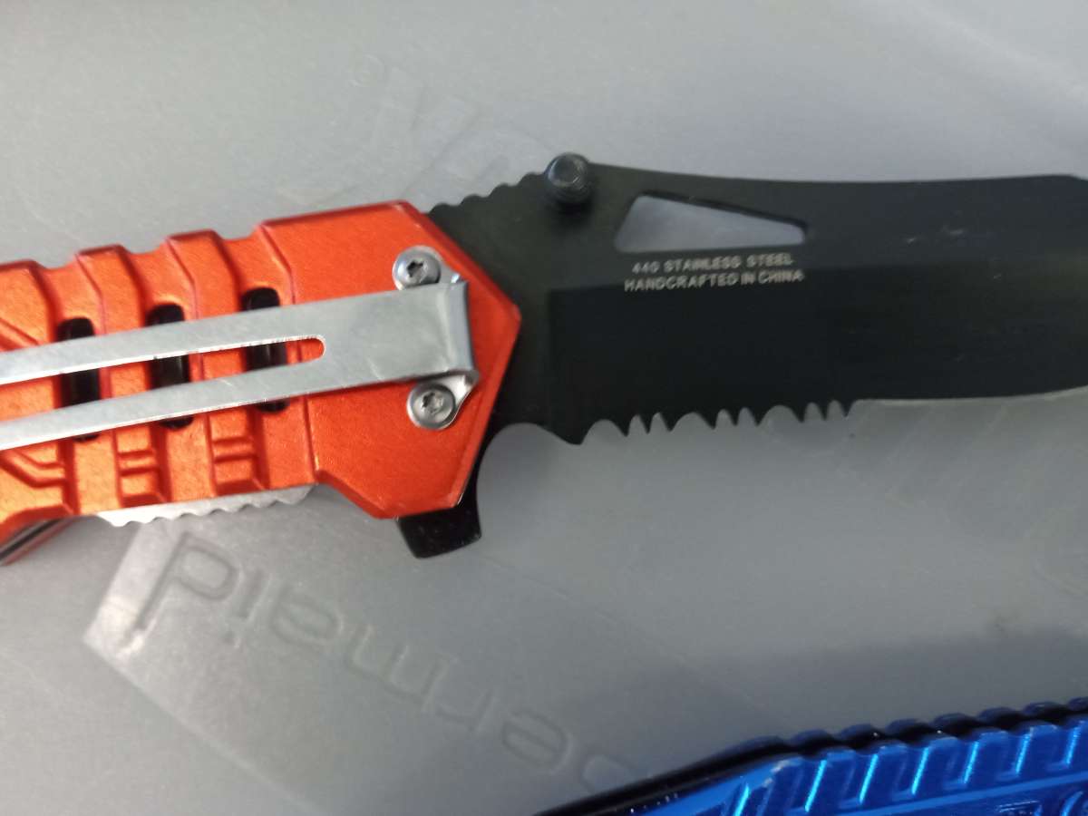 3 knives for campy and first aid new extra 1 mini