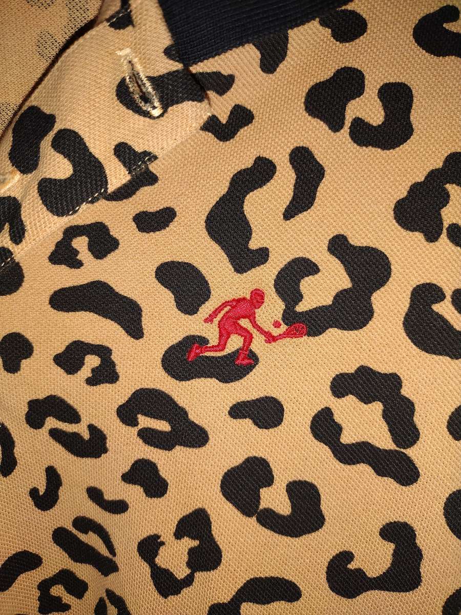 Arthur Ashe Leopard 1968 Tennis Tee