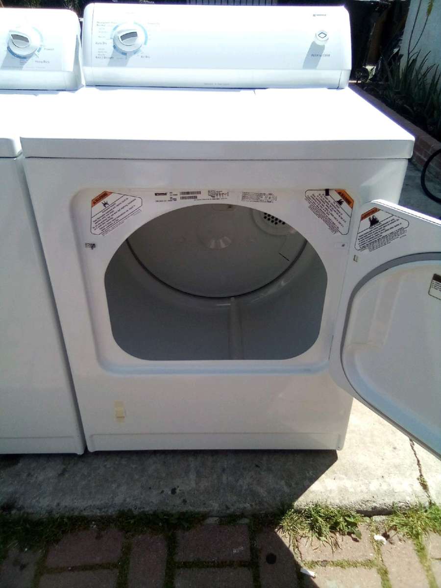 Kenmore washer and gas dryer