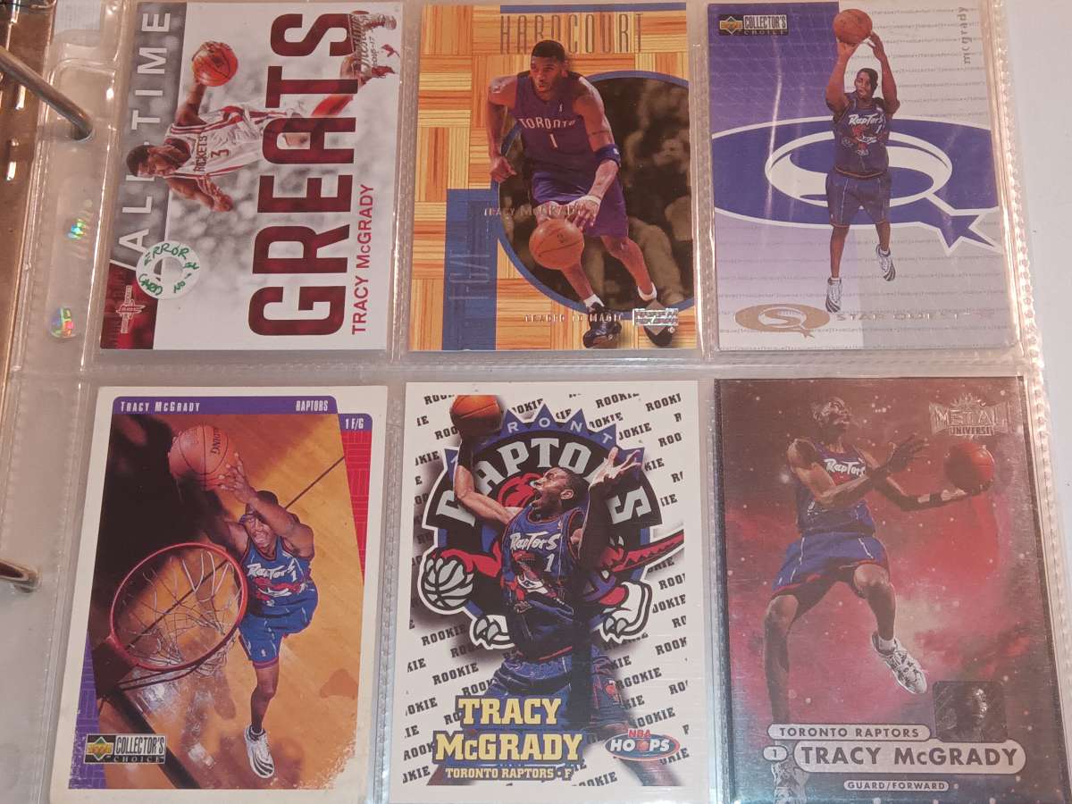 Tracy McGrady rookies N more