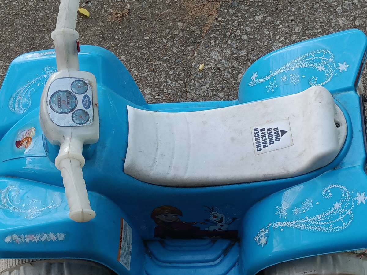 a frozen fourwheel as is 20