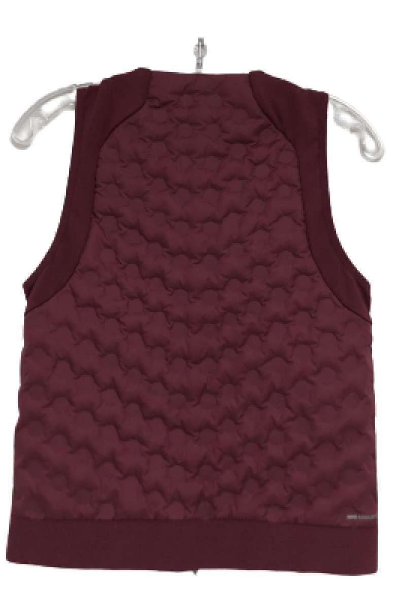 NWT Womens NIKE Aeroloft Dot Front Goose Down Burgundy Red