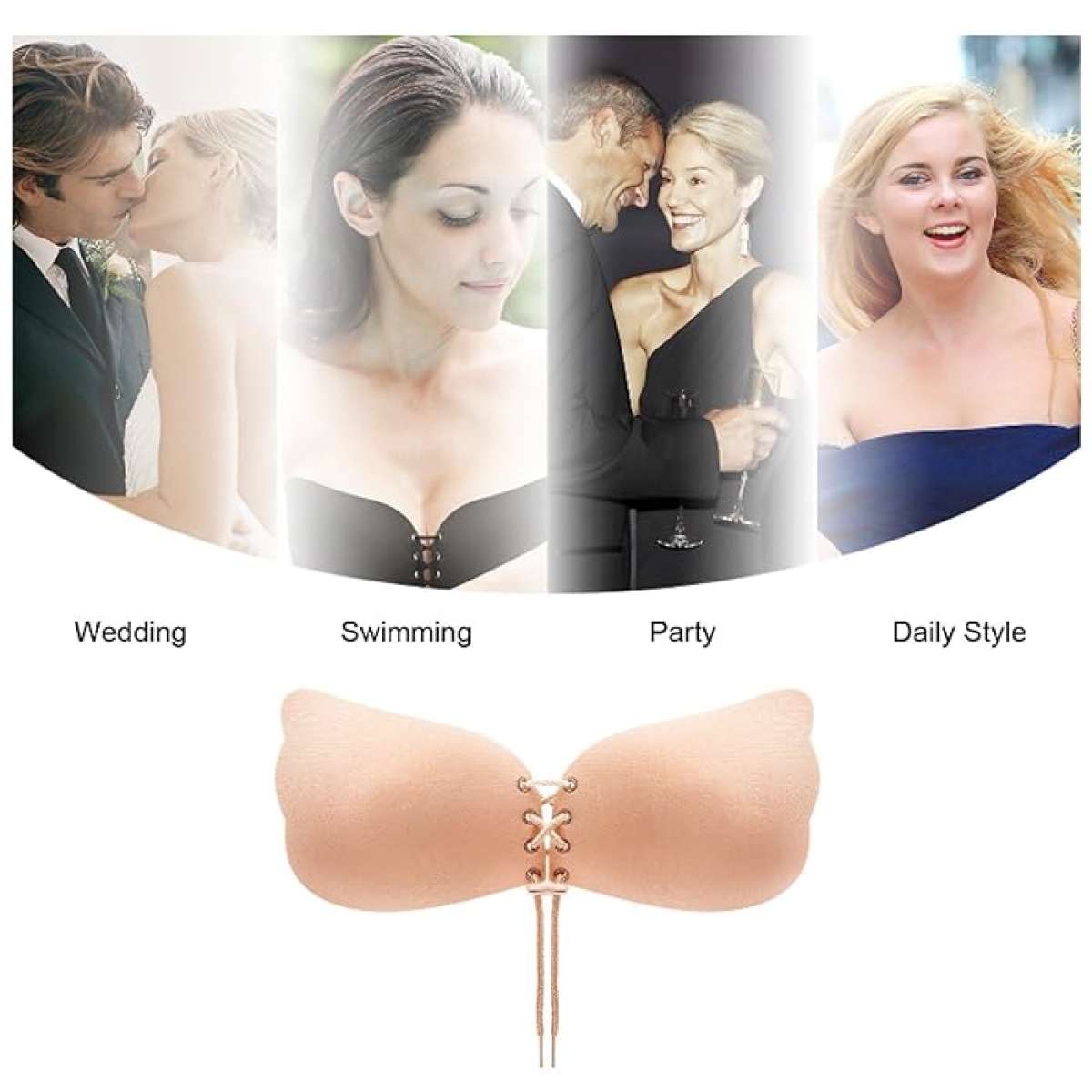 NUee strapless backless bra