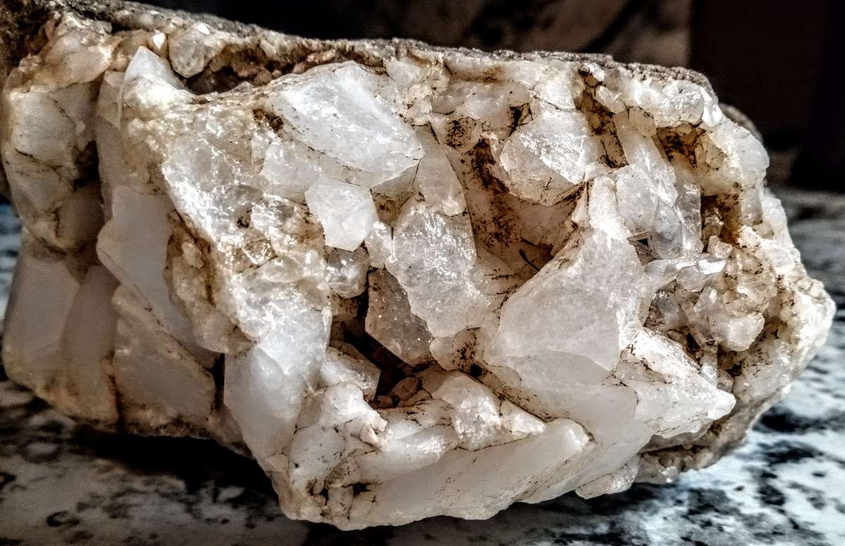 Large Quartz Crystal