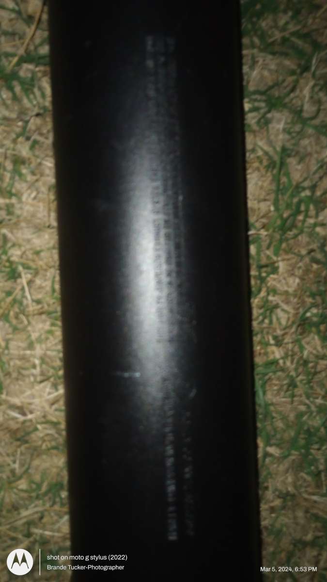 Harley Davidson Black Exhaust Pipe