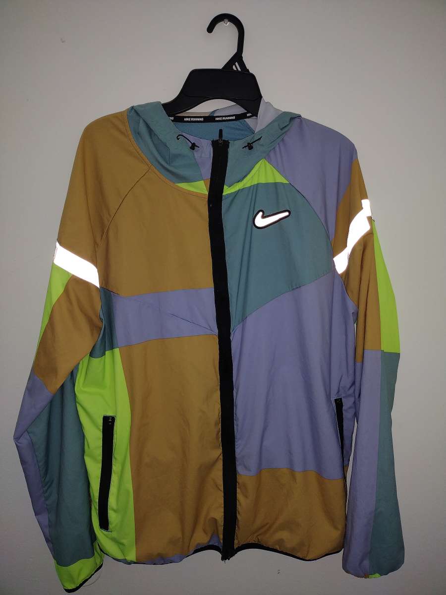 Nike Windrunner Wild Run Running Jacket Blue